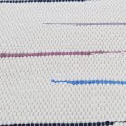 Preproga iz krp 70x137 cm – svetla bombažna preproga iz recikliranega materiala