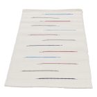 Preproga iz Krp 69x127 belo bombažna preproga iz krp