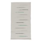 Preproga iz Krp 70x130 belo bombažna preproga iz krp