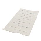 Preproga iz Krp 75x135 belo bombažna preproga iz krp