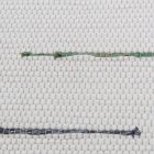 Preproga iz Krp 75x135 belo bombažna preproga iz krp