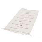 Preproga iz Krp 60x124 belo bombažna preproga iz krp