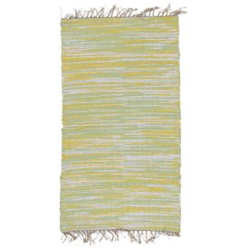 Preproga iz Krp 72x134 obarvana bombažna preproga iz krp