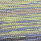 Preproga iz Krp 73x123 obarvana bombažna preproga iz krp