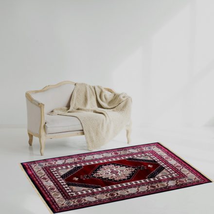 Klasična preproga bordo 80x150 poliestrska preproga