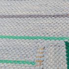 Preproga iz Krp 73x145 modro bombažna preproga iz krp