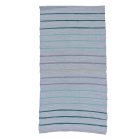 Preproga iz Krp 73x145 modro bombažna preproga iz krp