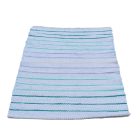 Preproga iz Krp 73x145 modro bombažna preproga iz krp