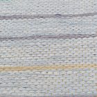 Preproga iz Krp 73x145 modro bombažna preproga iz krp