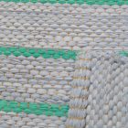 Preproga iz Krp 73x145 modro bombažna preproga iz krp