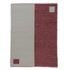 Volnena preproga za dnevno sobo Rustic 273x237 tkana preproga iz naravne volne