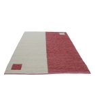 Volnena preproga za dnevno sobo Rustic 273x237 tkana preproga iz naravne volne
