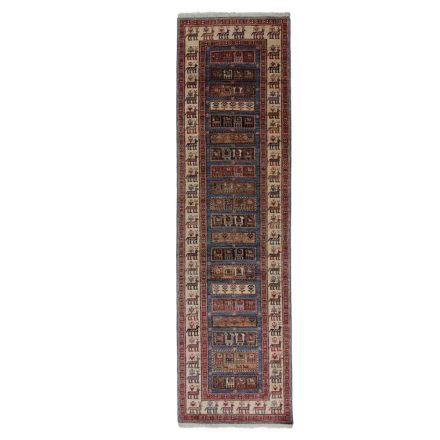 Shawal Orientalska preproga 82x297 ročno vozlana volnena Tekači preproga