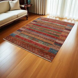 Orientalska preproga Shawal 175x231 cm – ročna izdelava in bogata tekstura