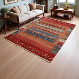 Orientalska preproga Shawal 175x241 ročno vozlana Afgan preproga