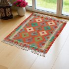 Preproga Kilim Chobi 67x87 ročno tkani afgan kilim