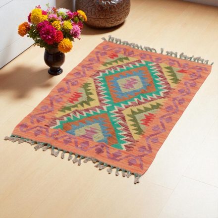 Preproga Kilim Chobi 60x89 ročno tkani afgan kilim
