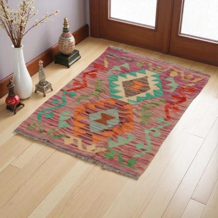 Preproga Kilim Chobi 91x59 ročno tkani afgan kilim