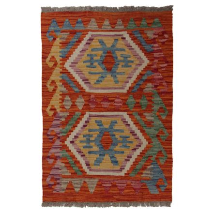 Preproga Kilim Chobi 93x64 ročno tkani afgan kilim