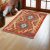 Preproga Kilim Chobi 94x63 ročno tkani afgan kilim iz volne