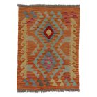 Preproga Kilim Chobi 87x63 ročno tkani afgan kilim iz volne