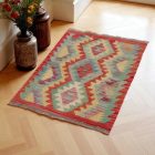 Preproga Kilim Chobi 64x90 ročno tkani afgan kilim iz volne