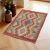 Preproga Kilim Chobi 64x90 ročno tkani afgan kilim iz volne