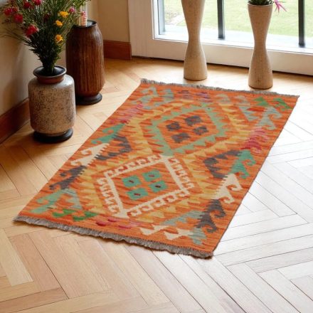Preproga Kilim Chobi 95x63 ročno tkani afgan kilim