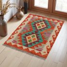 Preproga Kilim Chobi 81x61 ročno tkani afgan kilim iz volne