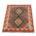 Preproga Kilim Chobi 81x61 ročno tkani afgan kilim iz volne