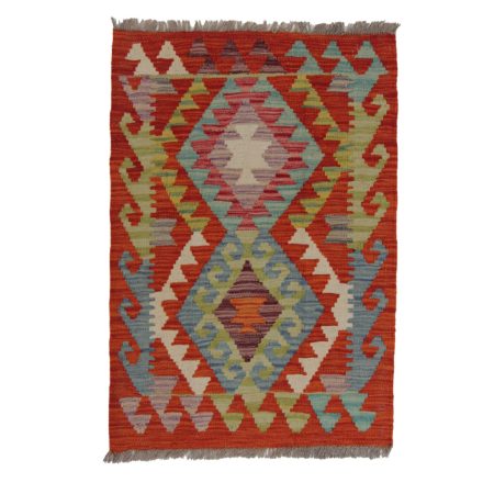 Preproga Kilim Chobi 91x63 ročno tkani afgan kilim