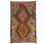 Preproga Kilim Chobi 96x64 ročno tkani afgan kilim