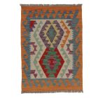 Preproga Kilim Chobi 95x67 ročno tkani afgan kilim iz volne