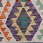 Preproga Kilim Chobi 95x67 ročno tkani afgan kilim iz volne