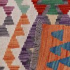 Preproga Kilim Chobi 95x67 ročno tkani afgan kilim iz volne