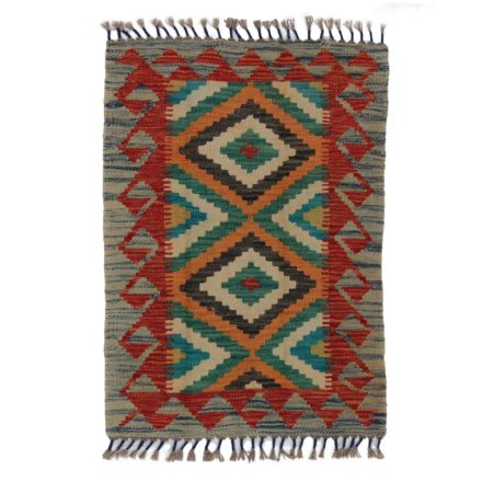Kilim preproga 59x87 ročno tkani afgan čilim iz volne 