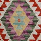 Preproga Kilim Chobi 59x87 ročno tkani afgan kilim iz volne
