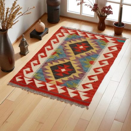 Preproga Kilim Chobi 62x87 ročno tkani afgan kilim