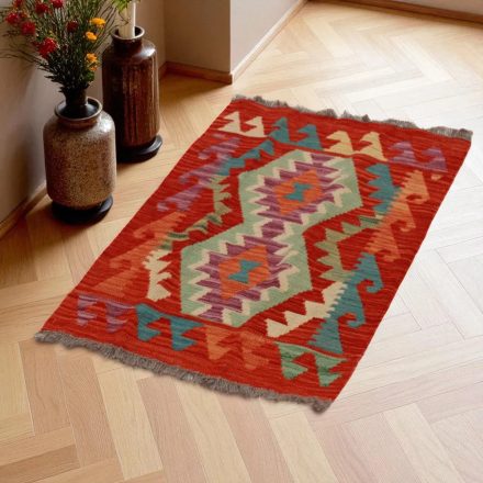 Preproga Kilim Chobi 62x97 ročno tkani afgan kilim