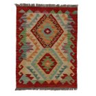 Preproga Kilim Chobi 64x86 ročno tkani afgan kilim iz volne