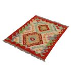 Preproga Kilim Chobi 64x86 ročno tkani afgan kilim iz volne