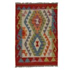 Preproga Kilim Chobi 67x96 ročno tkani afgan kilim iz volne