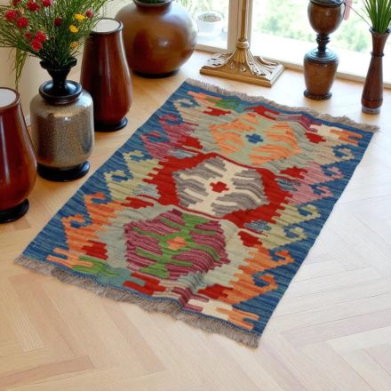Kilim preproga Chobi 88x59 cm – afgan kilim z ročno izdelavo