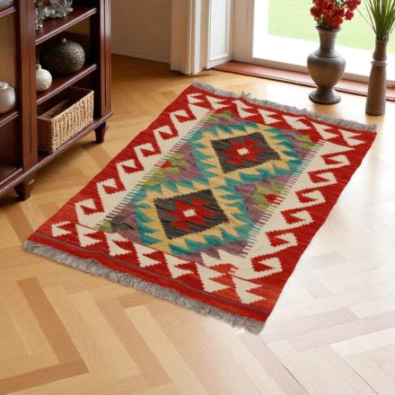 Preproga Kilim Chobi 58x87 ročno tkani afgan kilim
