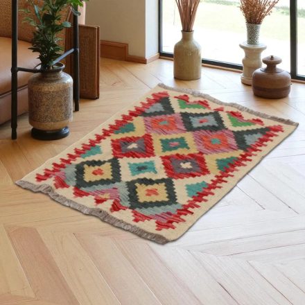 Preproga Kilim Chobi 63x84 ročno tkani afgan kilim