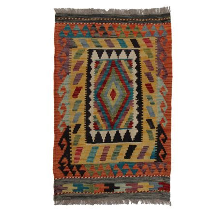 Preproga Kilim Chobi 93x61 ročno tkani afgan kilim