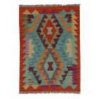 Preproga Kilim Chobi 90x64 ročno tkani afgan kilim