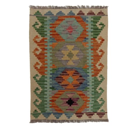 Kilim preproga 93x65 ročno tkani afgan čilim iz volne      