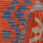 Preproga Kilim Chobi 94x69 ročno tkani afgan kilim iz volne