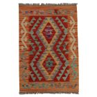 Preproga Kilim Chobi 90x62 ročno tkani afgan kilim iz volne
